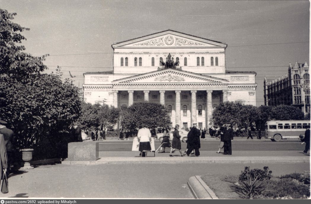 Старые фото большой театр