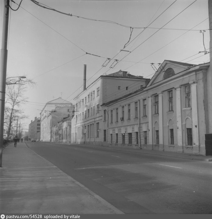 Москва улица краснопролетарская