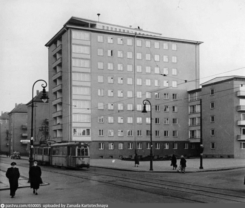 Wohnungsbau in der Hauptstadt der DDR: Invalidenstraße Ecke Gartenstraße