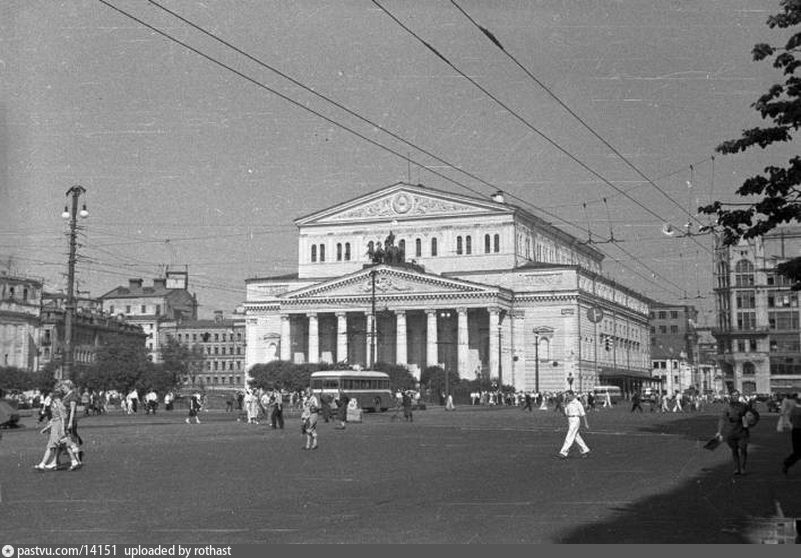 Большой театр и Площадь Свердлова (1939)