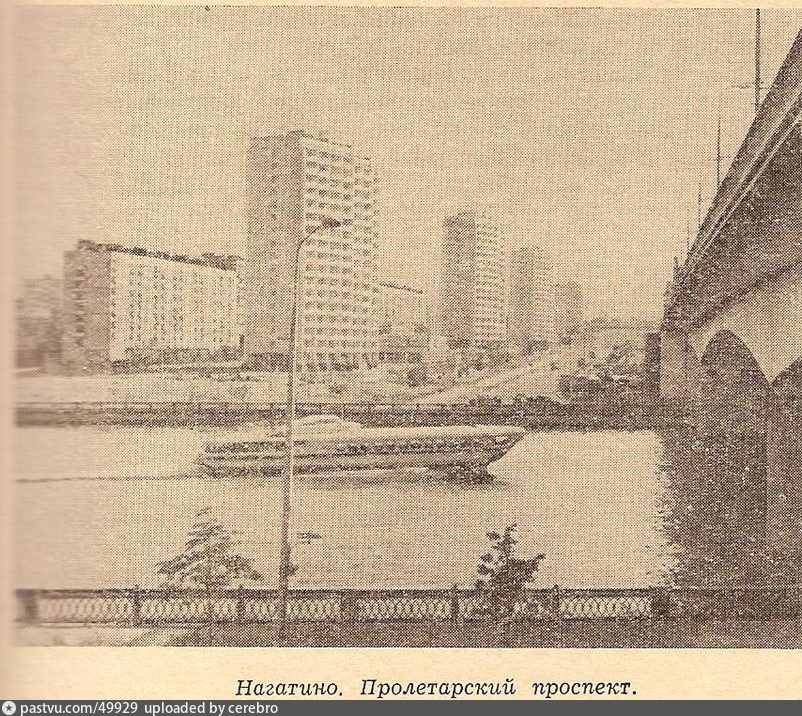 Москва нагатино карта