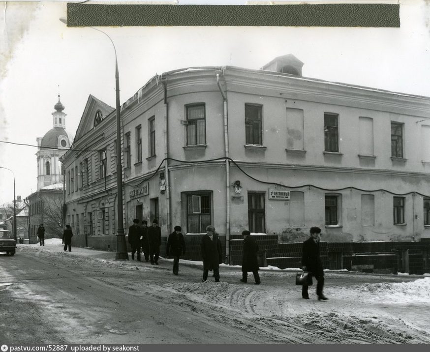 Lsky ул жданова 2 7 фото Улица Жданова, угол 3-го Неглинного переулка - Retro photos