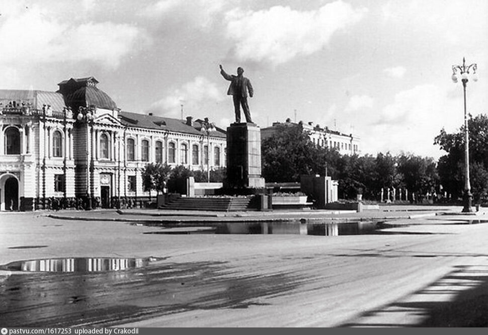 Площадь ленина тамбов фото