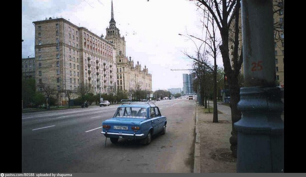 Кутузовский проспект старые фото