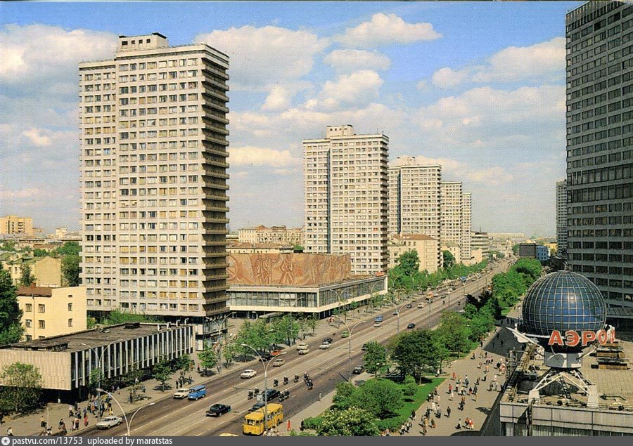 Проспект калинина в москве