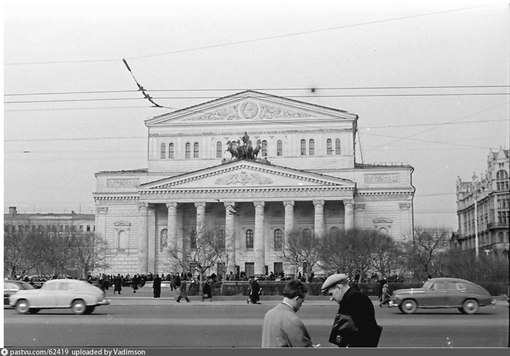 Старые фото большой театр