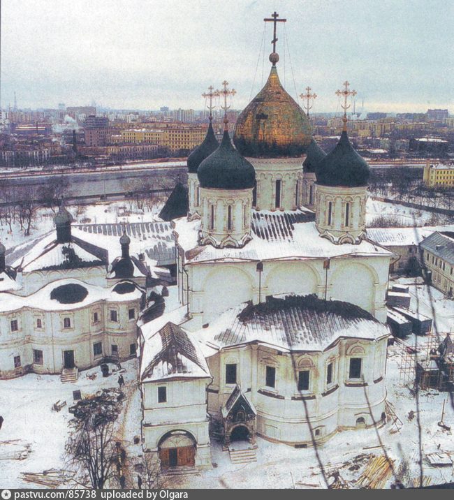 Новоспасский монастырь в москве старые