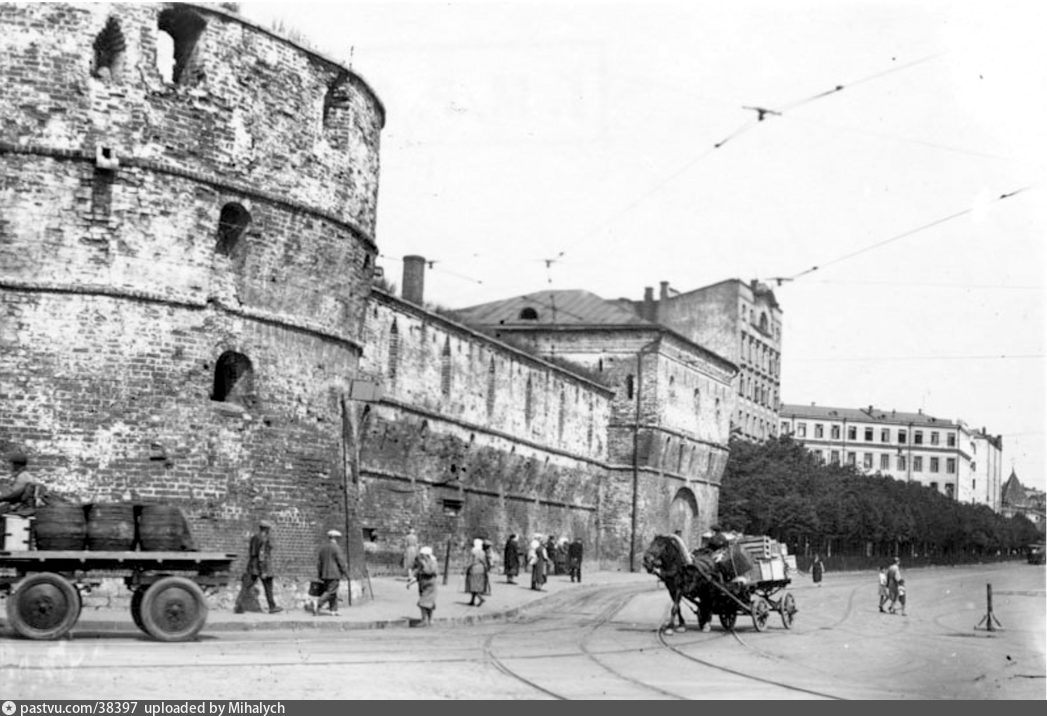 Китайгородская стена в москве история