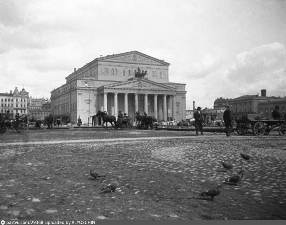 Большой театр старые фотографии