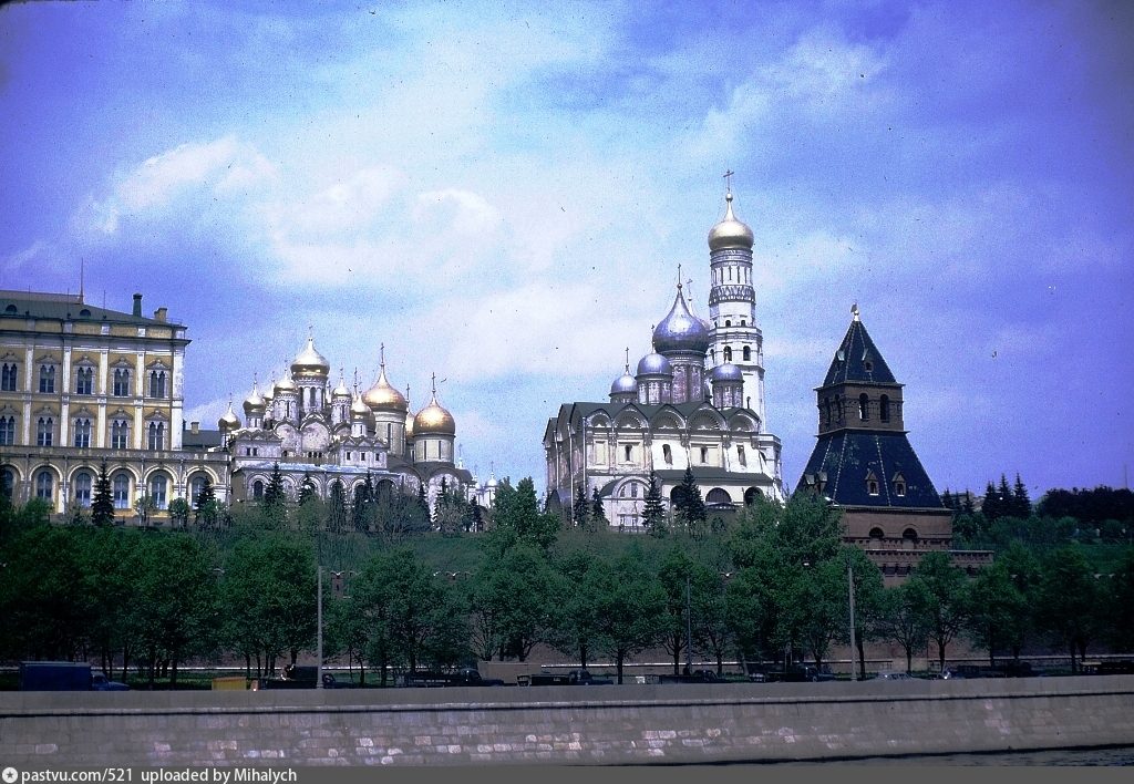 Старые карты Москвы - Кремль