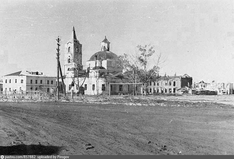 Ельня Воскресенская Церковь 1941