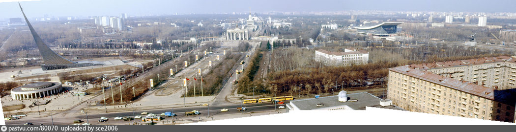 Карта панорама москва вднх