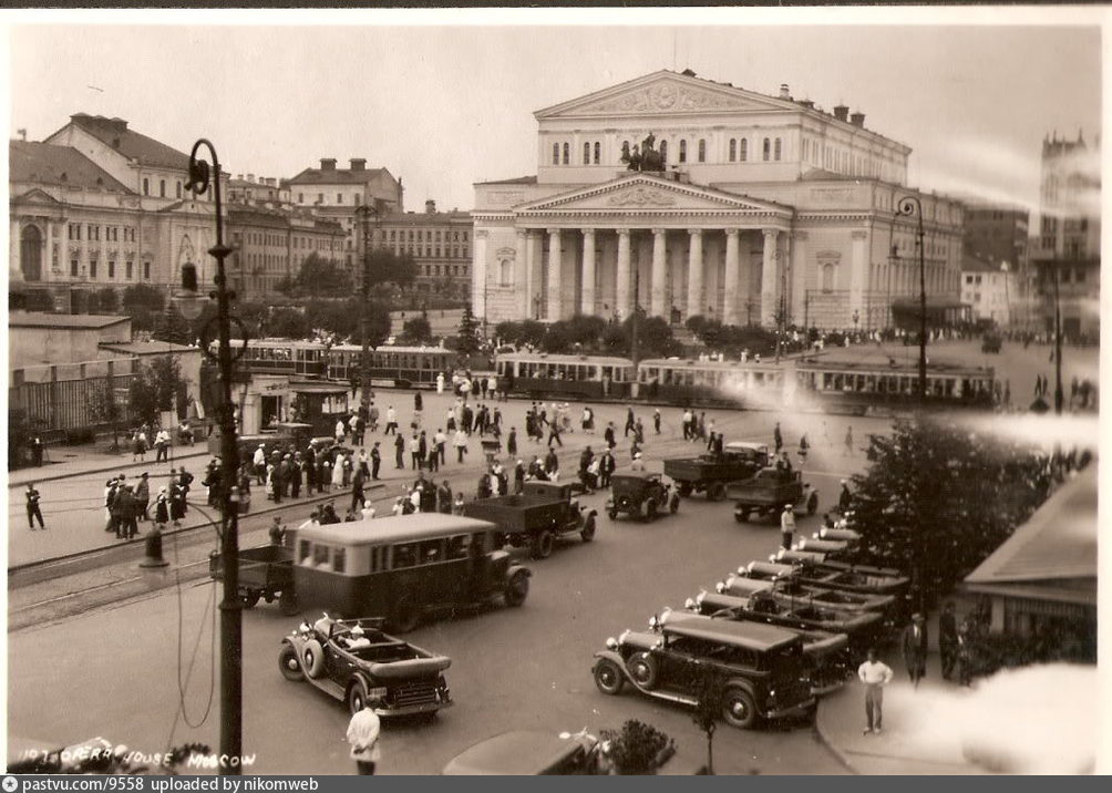 Большой театр старинные фото