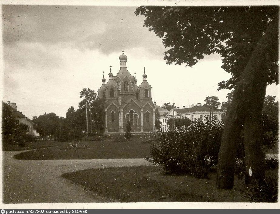 Разрушенный собор в Гродно