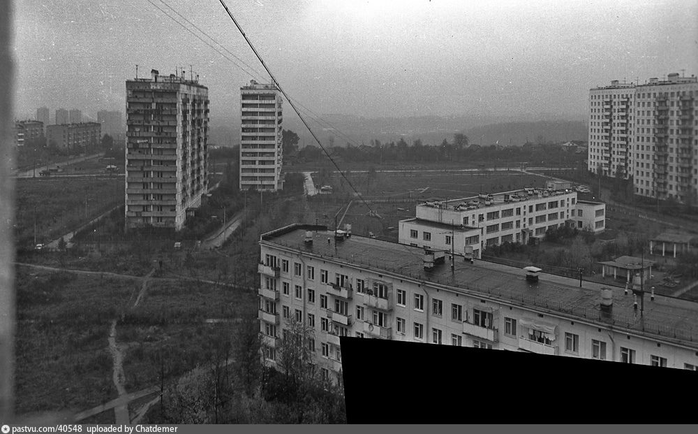 Район Тушино 1990