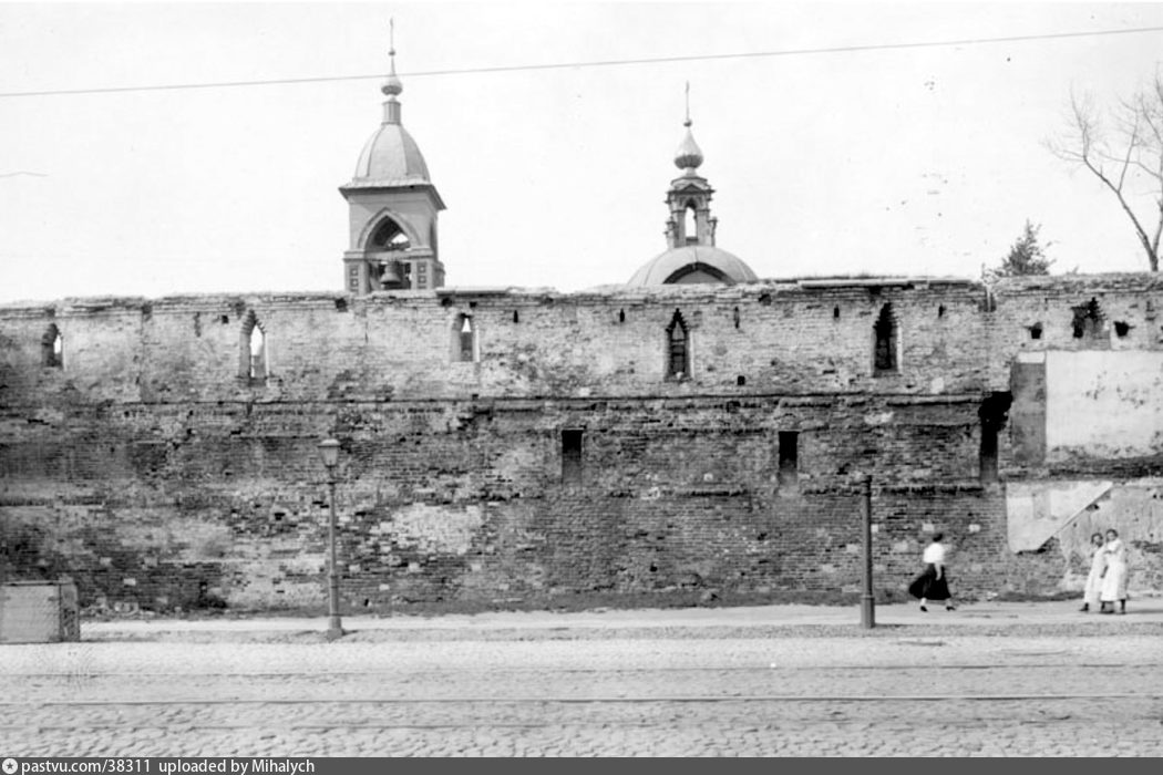 Китайгородская стена в москве история