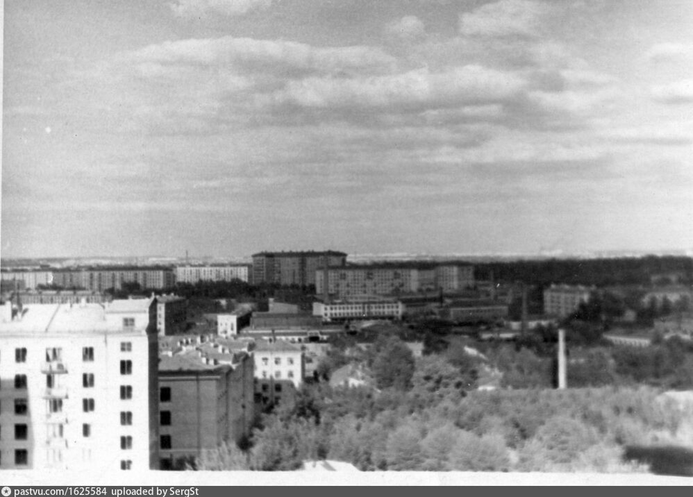 Вид от дома № 122 на проспекте Мира