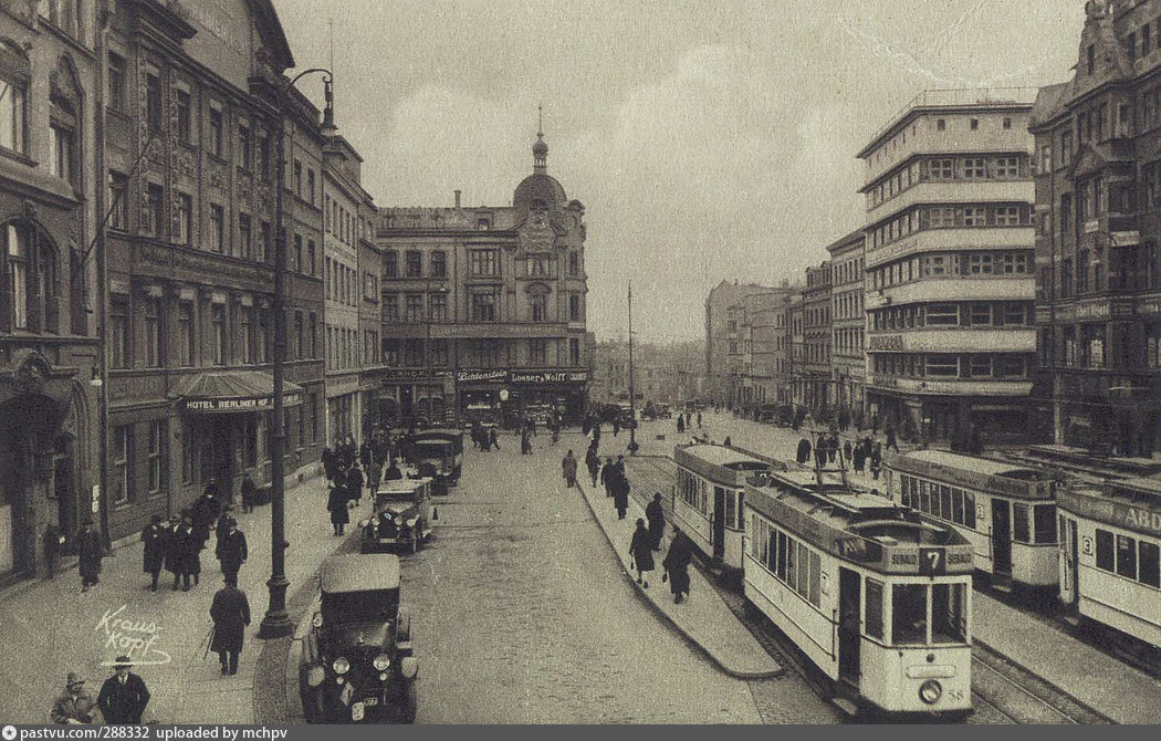 Königsberg. Steindamm Straße.