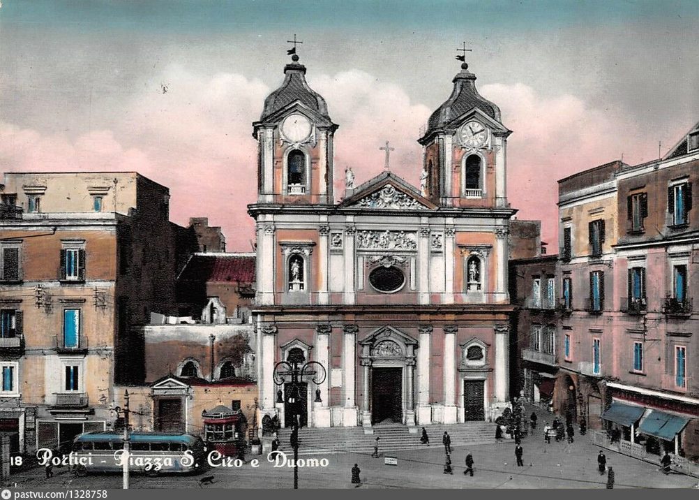 Portici Piazza San Ciro e Duomo Retro photos