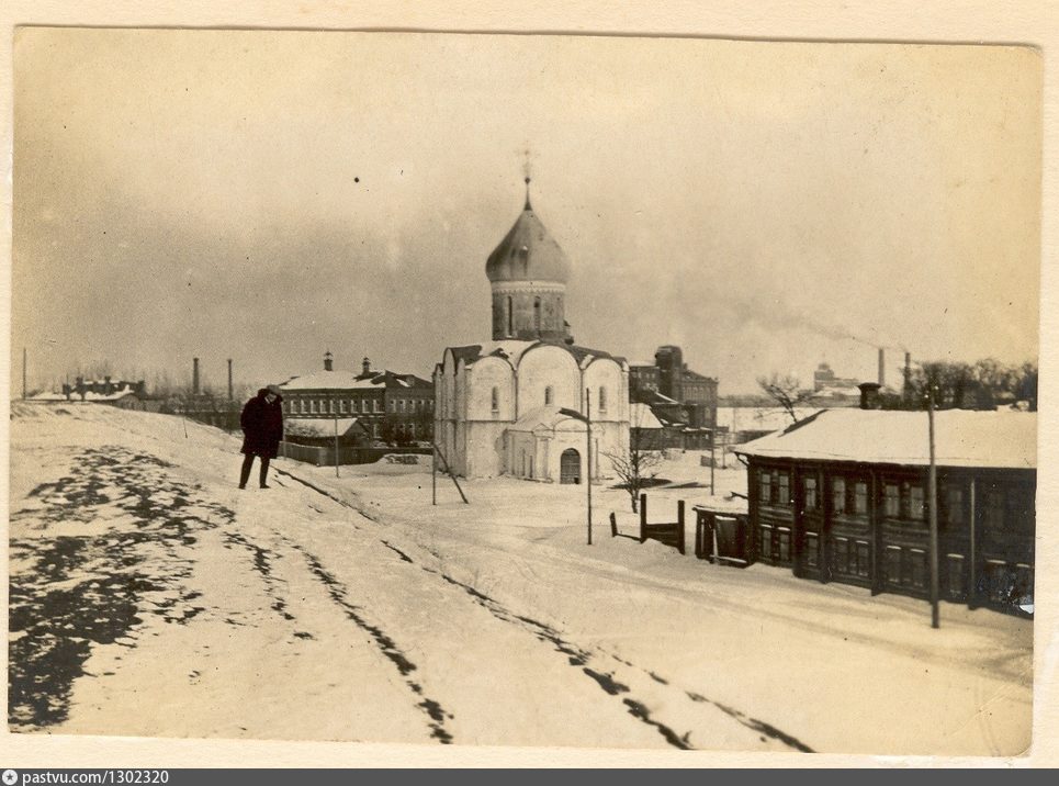 Переславль залесский история фото Спасо-Преображенский собор. Вид с валов - Фотографии прошлого