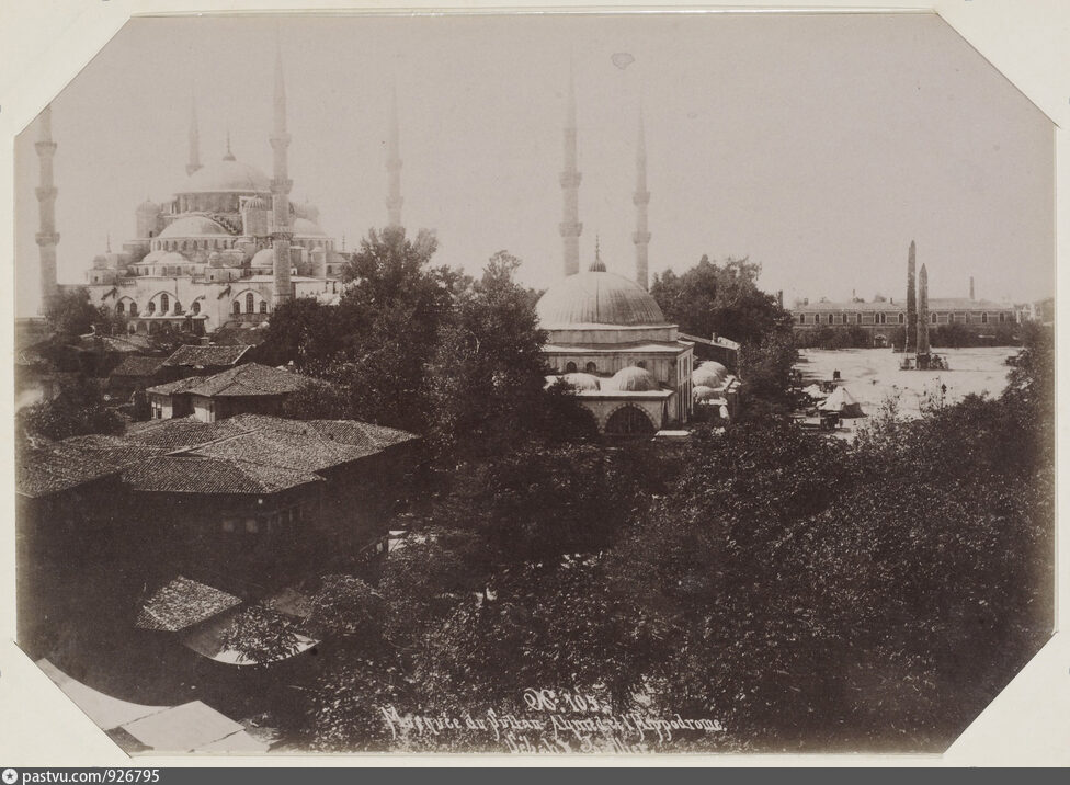 Stunning Image of Hagia Sophia in 1883 