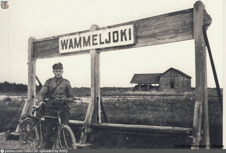 Старинные фото станции Молодёжное (Ваммельйоки) разных лет.