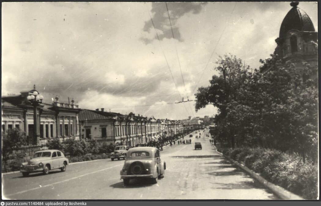 Омск площадь ленина старые