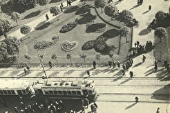 Вид с крыши Большого театра (1930)