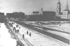 Площадь Коммуны, ТЭЦ Волгостроя (1936)