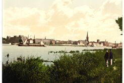 Düsseldorf from the Rhine. The Rhine (1890)