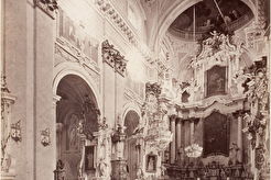 Вильна. Интерьер костела святой Терезы (1870)