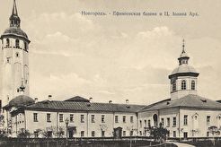 Ефимиевская башня и церковь Иоанна Архиепископа (1880)