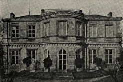 Hôtel grand Lebrun, façade jardin (1930)