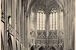 Caen. Eglise Saint-Pierre (1850)