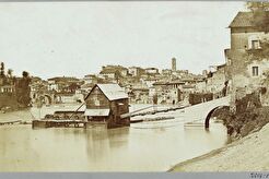 Mulino sul Tevere (1850)