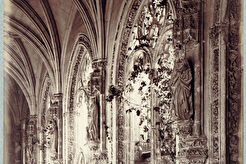 Toledo. Claustro de San Juan de los Reyes, visto desde el fondo (1865)