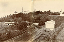 Панорама за Богородице-Рождественским монастырём (1900)