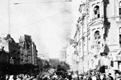 Вулиця Хрещатик часів Другої світової війни (1941)