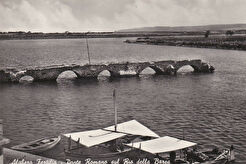 Fertilia. Ponte Romano sul rio della Barca (1950)