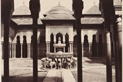 Ganada. Alhambra, Patio de los Leones (1859)