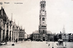 Bruges. Grand-Place (1900)