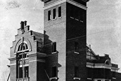 Kew Beach fire hall: construction (1905)