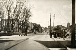 Улица Советская. Возле Центрального сквера (1943)