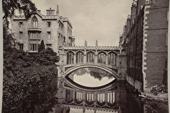 Cambridge. St. John's College Bridge (1865)