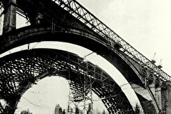 Construction du Pont Adolphe (1901)