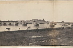 Pont de chemin de fer à Tarascon (1855)