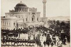 Konstantinopolis. Ceremoni vid Yıldız Hamidiye Camii (1901)