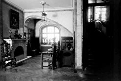 Interiör från Thielska Galleriet på Sjötullsbacken på Djurgården (1905)