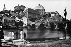 Marburg Lahn river bridge  (1873)
