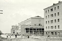 Строительство учебного корпуса Е ВФ МЭИ (1963)